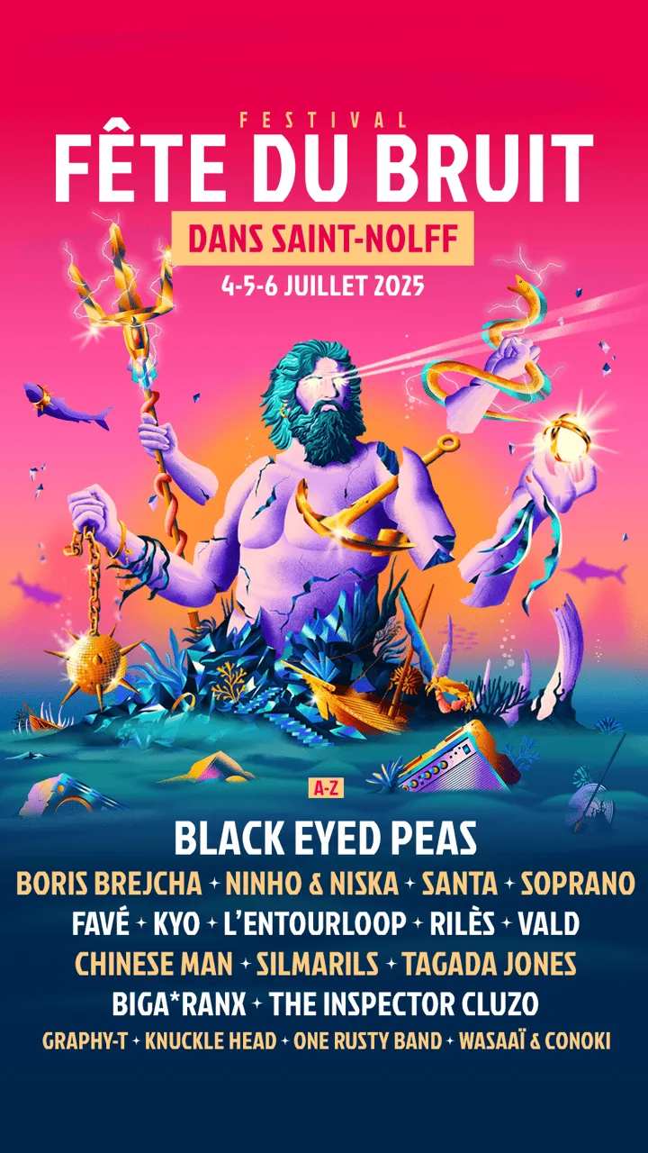 Fête du bruit affiche