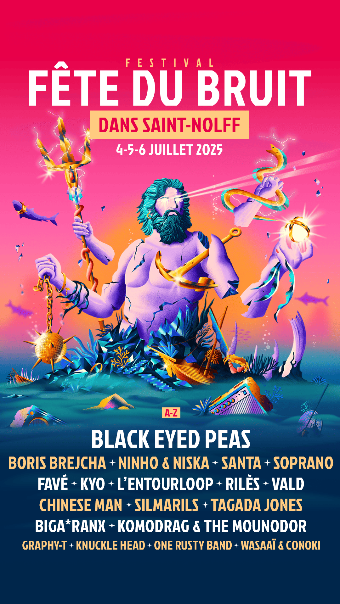 Fête du bruit affiche