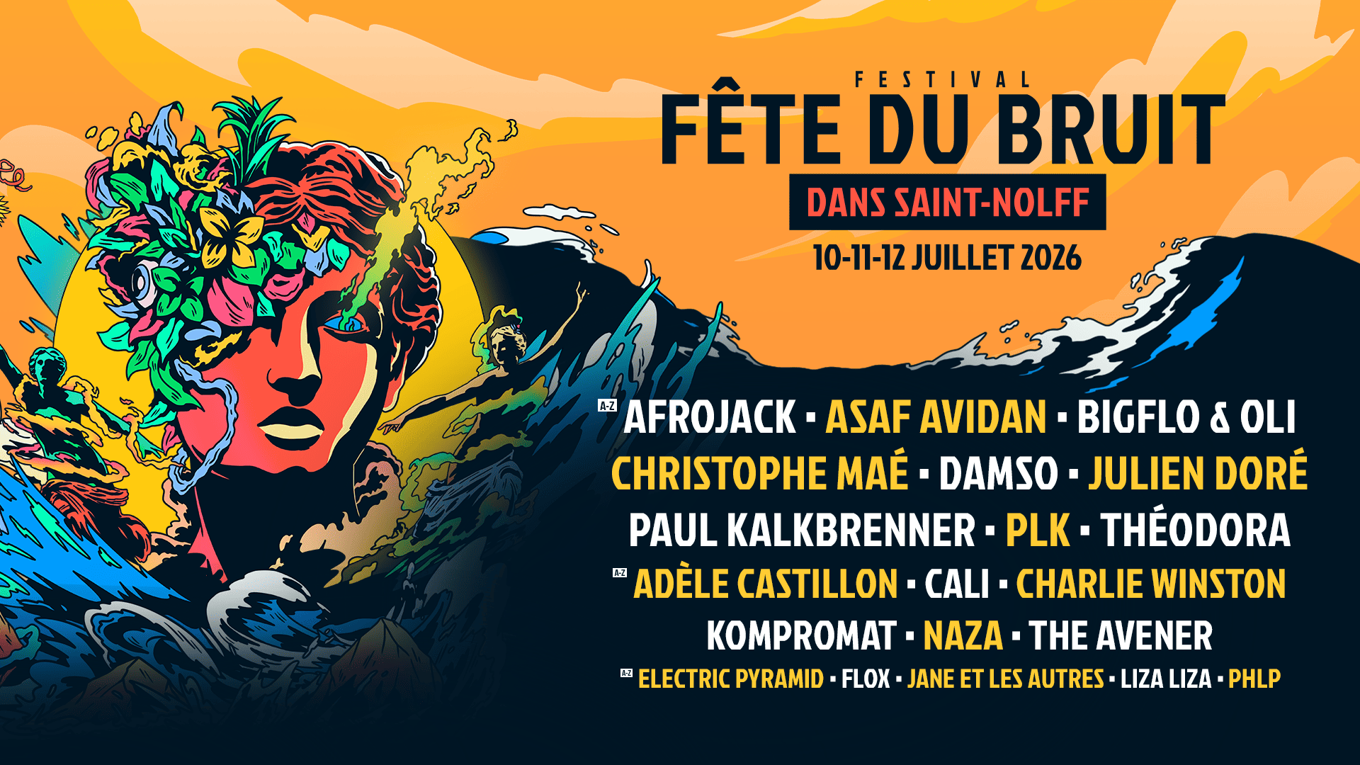 Fête du bruit affiche